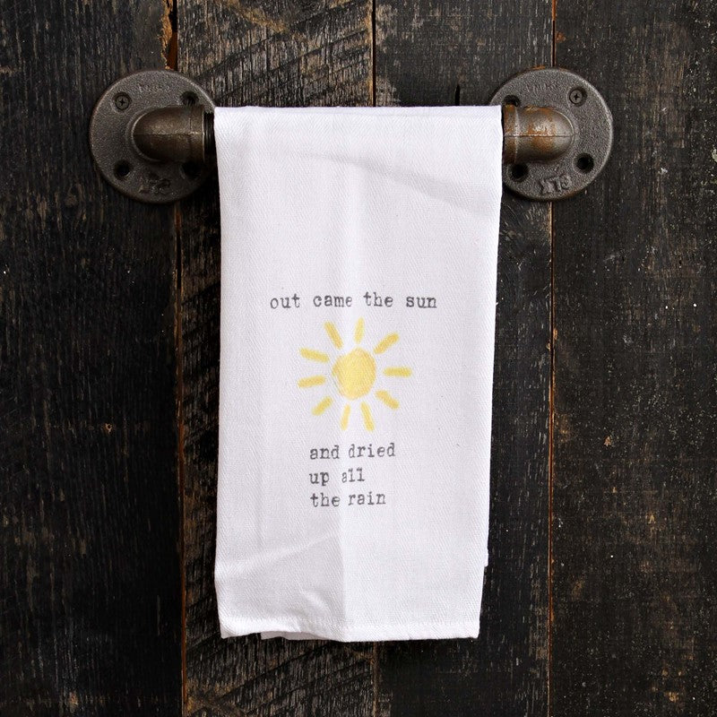 Quote Dish Towel