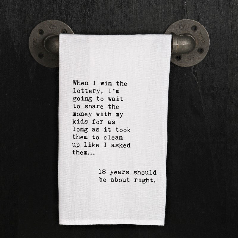 Quote Dish Towel