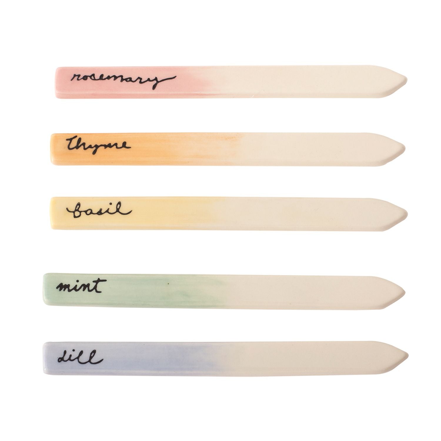 Watercolor Herb Marker